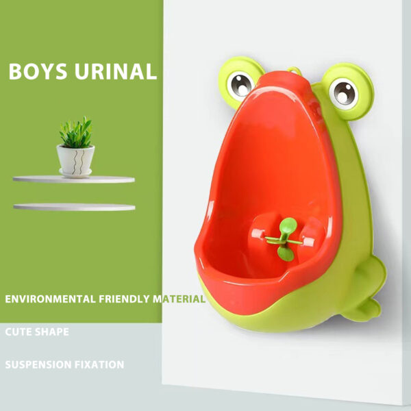 Baby-Boys-Standing-Potty-Frog-Shape-Wall-Mounted-Urinals-Toilet-Training-Children-Stand-Vertical-Urinal-Potty-2 Frog-Shaped Standing Potty for Boys | Fun Toilet Training