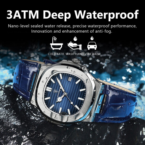 POEDAGAR-Luxury-Man-Wristwatch-Waterproof-Luminous-Date-Leather-Men-s-Watches-Sports-Square-Men-Watch-Casual-1 POEDAGAR Luxury Men's Wristwatch: Waterproof, Luminous, and Stylish
