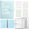 10-Envelope-Challenge-Binder-Save-Savings-Challenges-Loose-Leaf-Binder-Budget-Binder-With-Cash-Envelopes-Money-5 Achieve Financial Goals with Our Savings Challenges Envelope Binder