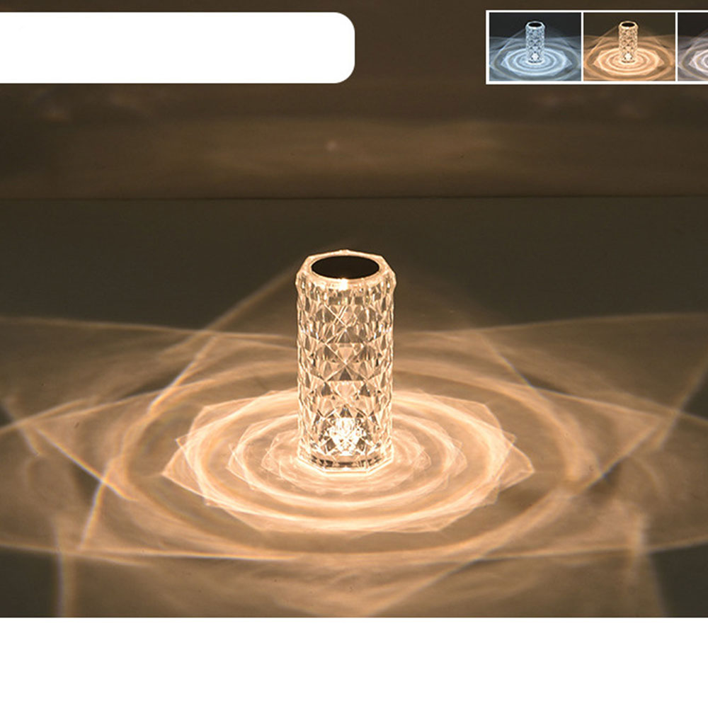 LED Rose Light Projector - Romantic Diamond Atmosphere Lamp LED Rose Light Projector - Romantic Diamond Atmosphere Lamp
