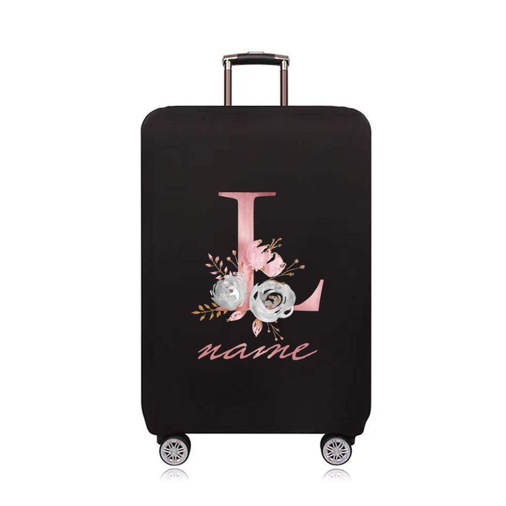 Custom Free Name Luggage Cover: Personalized Suitcase Protection Custom Free Name Luggage Cover: Personalized Suitcase Protection