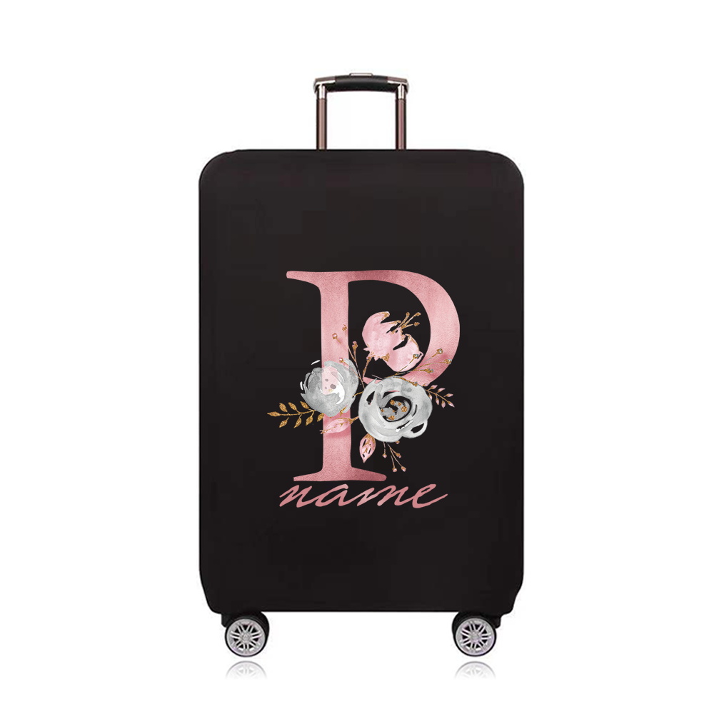 Custom Free Name Luggage Cover: Personalized Suitcase Protection Custom Free Name Luggage Cover: Personalized Suitcase Protection