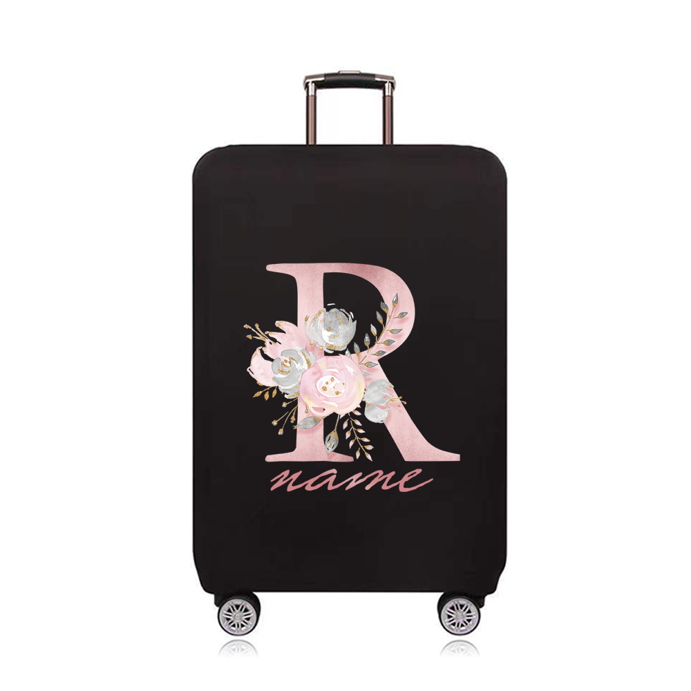 Custom Free Name Luggage Cover: Personalized Suitcase Protection Custom Free Name Luggage Cover: Personalized Suitcase Protection