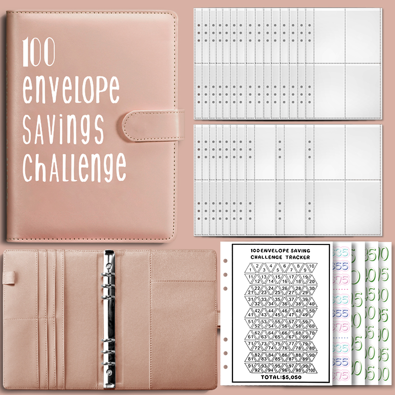 Achieve Financial Goals with Our Savings Challenges Envelope Binder Achieve Financial Goals with Our Savings Challenges Envelope Binder