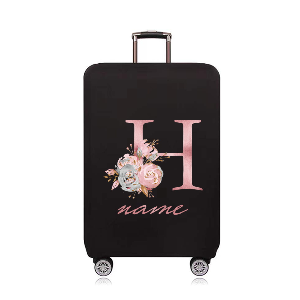 Custom Free Name Luggage Cover: Personalized Suitcase Protection Custom Free Name Luggage Cover: Personalized Suitcase Protection