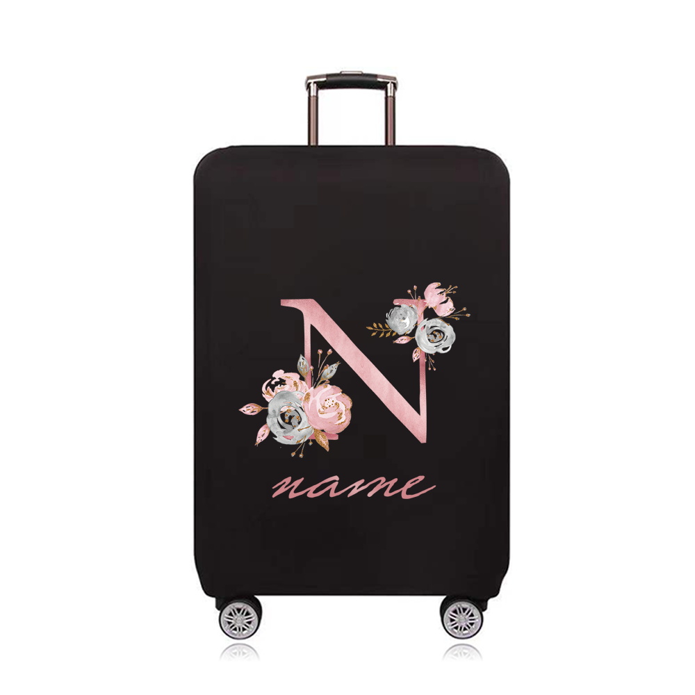 Custom Free Name Luggage Cover: Personalized Suitcase Protection Custom Free Name Luggage Cover: Personalized Suitcase Protection