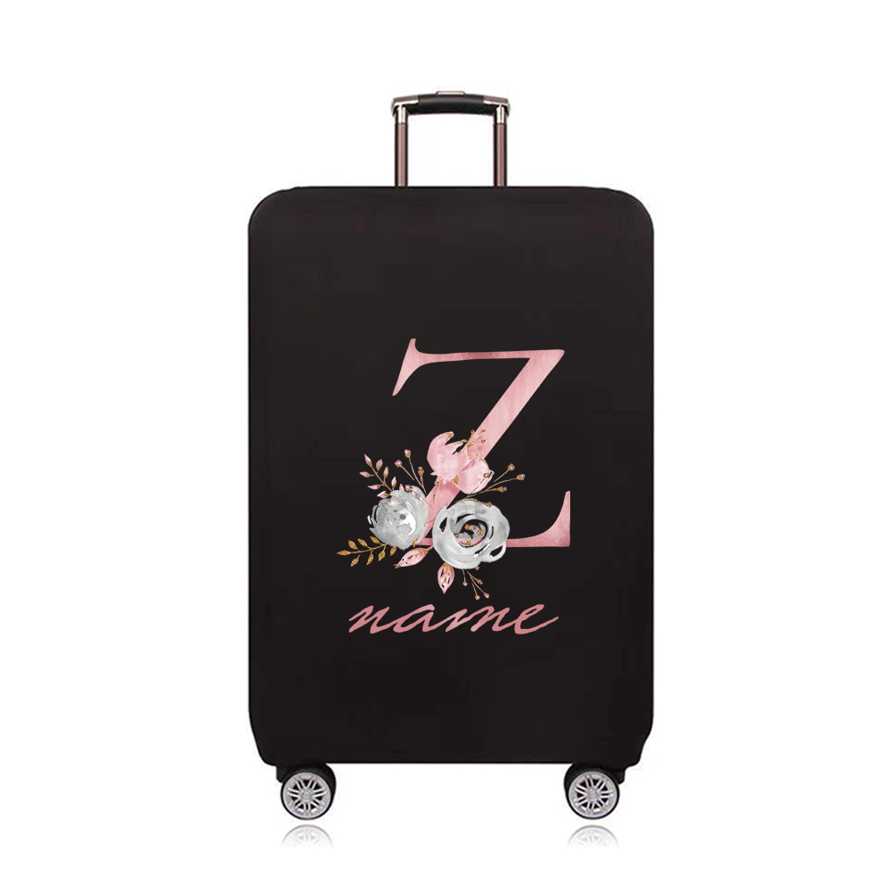 Custom Free Name Luggage Cover: Personalized Suitcase Protection Custom Free Name Luggage Cover: Personalized Suitcase Protection