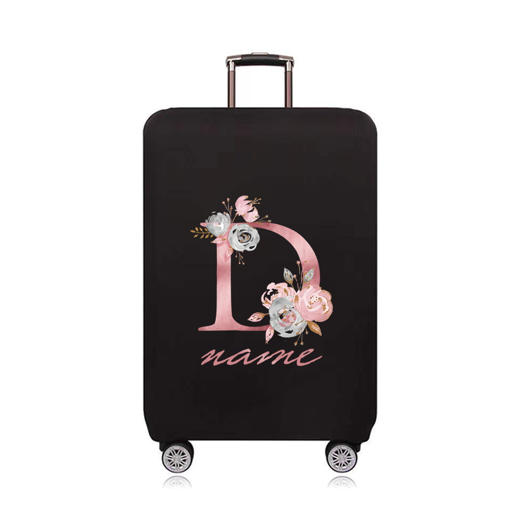 Custom Free Name Luggage Cover: Personalized Suitcase Protection Custom Free Name Luggage Cover: Personalized Suitcase Protection