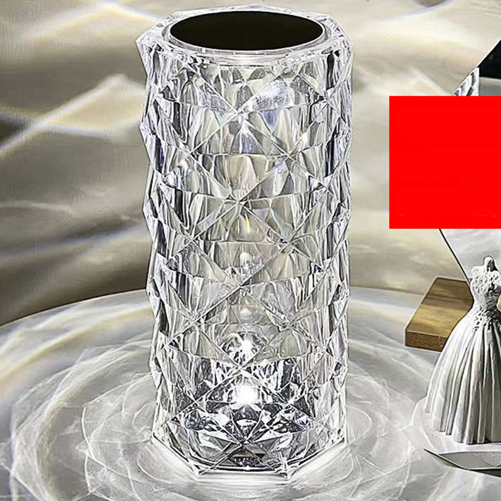 LED Rose Light Projector - Romantic Diamond Atmosphere Lamp LED Rose Light Projector - Romantic Diamond Atmosphere Lamp