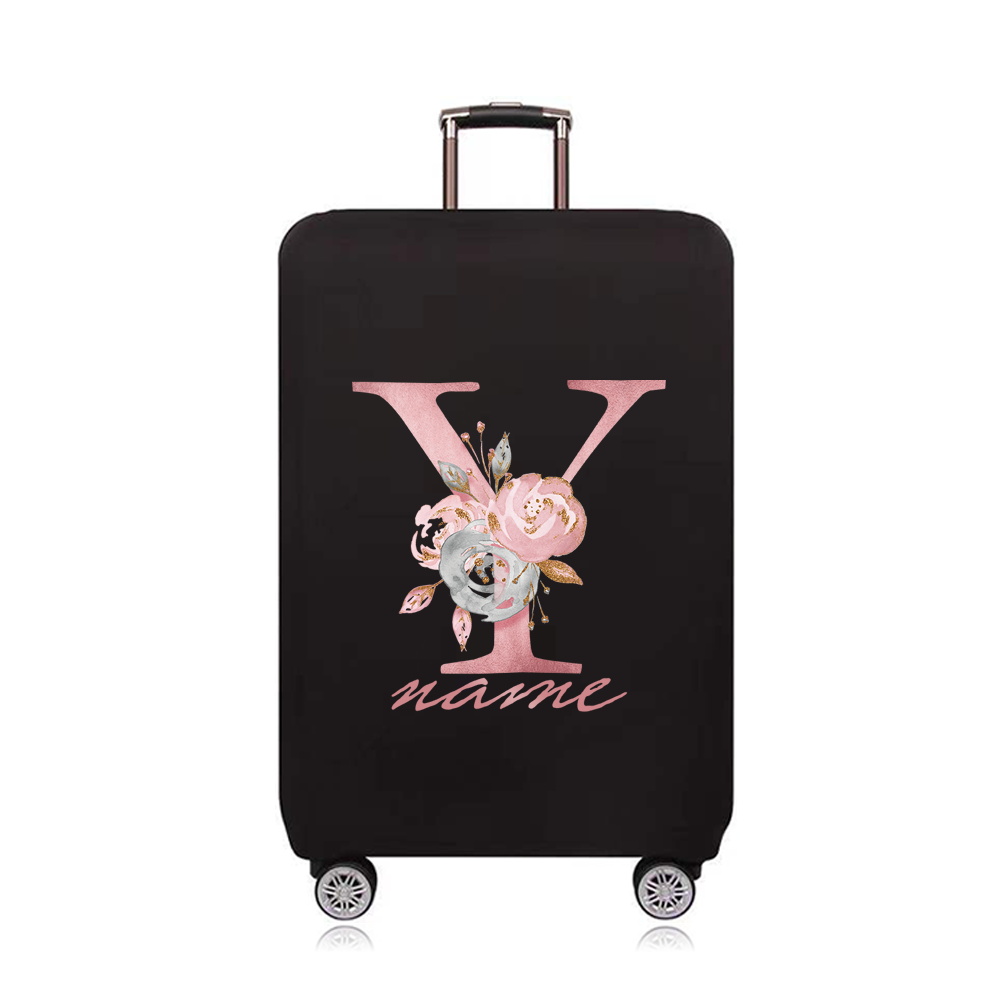 Custom Free Name Luggage Cover: Personalized Suitcase Protection Custom Free Name Luggage Cover: Personalized Suitcase Protection
