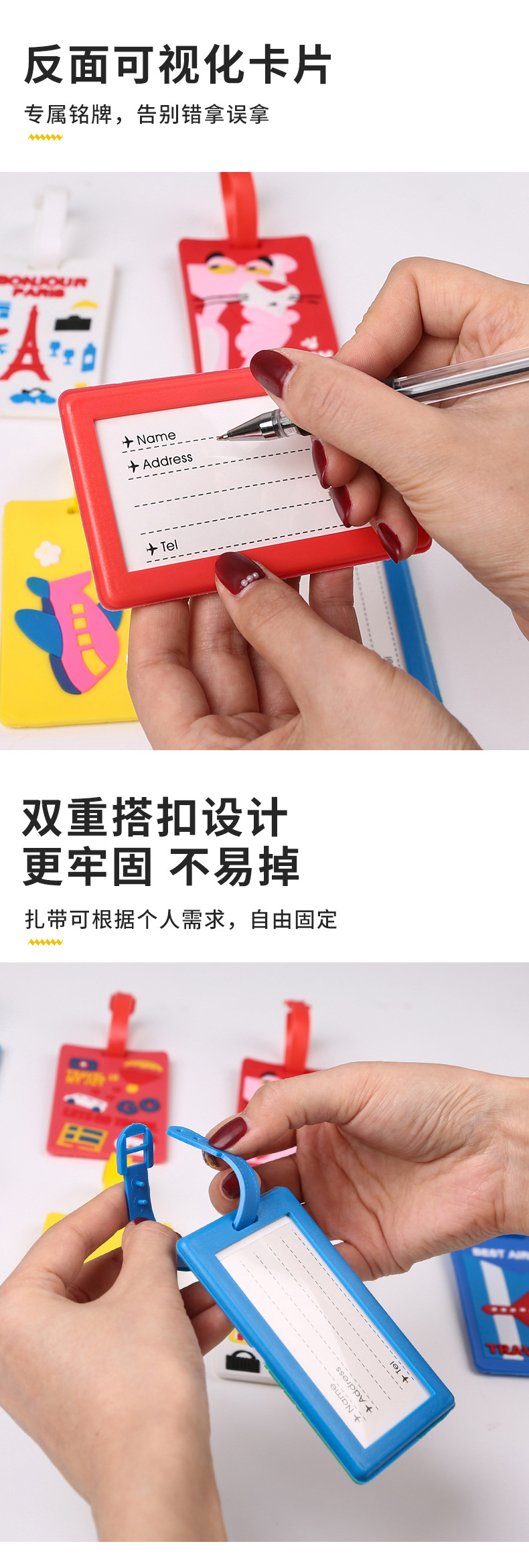 Fashionable Map Suitcase Luggage Tag: Travel in Style Fashionable Map Suitcase Luggage Tag: Travel in Style