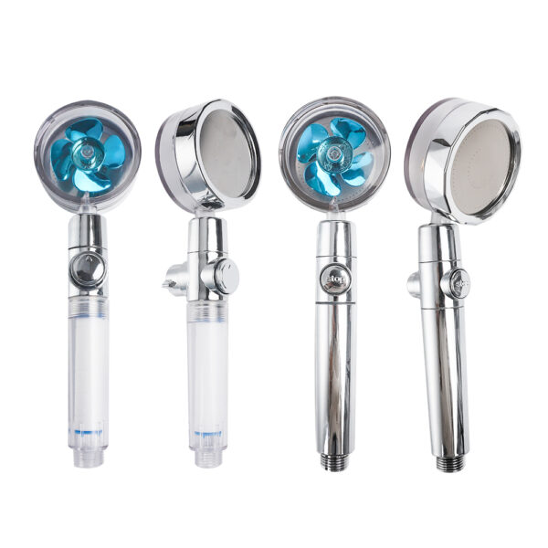 Turbo-360-Degrees-Rotated-Fan-Shower-Head-High-Pressure-Water-Saving-Spray-Adjustable-Showerhead-Filters-Bathroom-5 High Pressure Shower Head - Turbo 360 Degrees Rotated Fan Showerhead