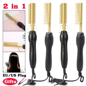 Introducing the Ultimate 2-in-1 Hair Comb: Your Perfect Styling Companion! Introducing the Ultimate 2-in-1 Hair Comb