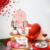 Christmas-Tiered-Tray-Decor-Wooden-Signs-Rustic-Farmhouse-Style-Table-Decorations-Supplies-For-Valentine-Day-Diy-2 Christmas Tiered Tray Decor Ideas - Rustic Table Decor