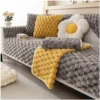 Thicken Plush Sofa Cover - Winter Warm Couch Cushion